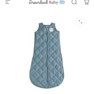 Dreamland Blue Baby Sleep Sack Blue Size 24-36M